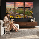 University of Wyoming Cowboys Football Team Print - Laramie