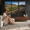 University of Wyoming Cowboys Football Team Print - Laramie
