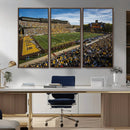 University of Wyoming Cowboys Football Team Print - Laramie by MyGreatCanvas | Canvas Wall Art Prints | Photo Prints & Wall Decor
