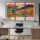 Old Barn Wall Art Canvas Print – Framed Rustic Moody Farm