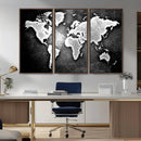 World Map Wall Art Canvas Print – Framed Wall Art for by MyGreatCanvas | Canvas Wall Art Prints | Photo Prints & Wall Decor