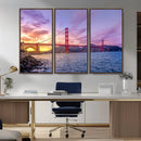 Golden Gate Bridge Wall Art Canvas Print – Framed San by MyGreatCanvas | Canvas Wall Art Prints | Photo Prints & Wall Decor