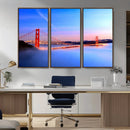 Golden Gate Bridge Wall Art Canvas Print – Framed San by MyGreatCanvas | Canvas Wall Art Prints | Photo Prints & Wall Decor