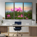 Pink Flower on the Mountain Canvas Print, Framed Pink Flower by MyGreatCanvas | Canvas Wall Art Prints | Photo Prints & Wall Decor