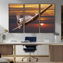 Old War Plane Wall Art Canvas Print by MyGreatCanvas | Canvas Wall Art Prints | Photo Prints & Wall Decor