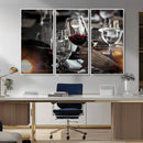 Red Wine and Glass Canvas Print by MyGreatCanvas | Canvas Wall Art Prints | Photo Prints & Wall Decor