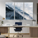 Foggy Forest Wall Art Canvas Print – Misty Mountain by MyGreatCanvas | Canvas Wall Art Prints | Photo Prints & Wall Decor