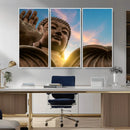 Buddha Statue and Daylight Wall Art, Buddha Statue Wall Art by MyGreatCanvas | Canvas Wall Art Prints | Photo Prints & Wall Decor