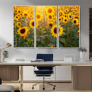 Sunflower Sunshine Wall Art Canvas Print by MyGreatCanvas | Canvas Wall Art Prints | Photo Prints & Wall Decor