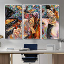 African American Jazz Art Music Abstract Wall Art Painting by MyGreatCanvas | Canvas Wall Art Prints | Photo Prints & Wall Decor