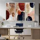 Boho Wall Art Canvas Print Set Mid-Century Prints Bohemian by MyGreatCanvas | Canvas Wall Art Prints | Photo Prints & Wall Decor