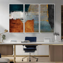 Modern Abstract Canvas Art Canvas Print - Framed and Ready