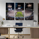 Penn Stadium Football Wall Art Canvas Print, Pennsylvania