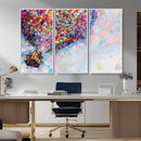 Don't Look Up Movie Canvas Wall Art - Vibrant Floating House