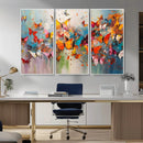 Abstract Butterfly Wall Art Canvas Print
