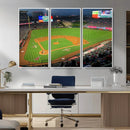 Angel Stadium Aerial Canvas Print – Los Angeles Angels