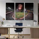 Fireworks at Angel Stadium – Los Angeles Angels Canvas