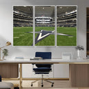 Dallas Cowboys Football Team Print - Arlington AT&T Stadium by MyGreatCanvas | Canvas Wall Art Prints | Photo Prints & Wall Decor