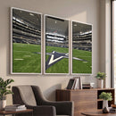 Dallas Cowboys Football Team Print - Arlington AT&T Stadium