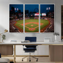 St. Louis Cardinals Baseball Team Print - Busch Stadium Wall by MyGreatCanvas | Canvas Wall Art Prints | Photo Prints & Wall Decor