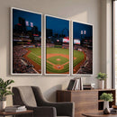 St. Louis Cardinals Baseball Team Print - Busch Stadium Wall