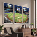 Citi Field Wall Art Print | 3-Panel New York Mets Baseball