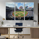 New York Mets Baseball Team Print - Citi Field Stadium Wall