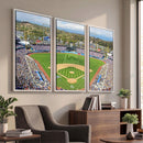 Citi Field Wall Art Print | 3-Panel New York Mets Baseball