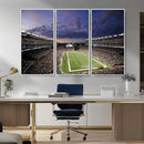 New England Patriots Football Team Print - Foxborough by MyGreatCanvas | Canvas Wall Art Prints | Photo Prints & Wall Decor