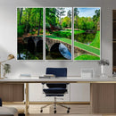 Augusta National Golf Club Wall Art - Panoramic Bridge &