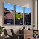 Cincinnati Reds Baseball Canvas Print - American Ball