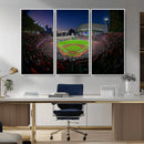Houston Astros Baseball Print Canvas - Houston Minute Maid