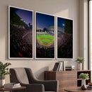 Houston Astros Baseball Print Canvas - Houston Minute Maid