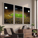 Stadium in Michigan Wall Art Canvas Print, Framed American