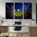 Truist Park Atlanta Braves Baseball Stadium Wall Art Print | by MyGreatCanvas | Canvas Wall Art Prints | Photo Prints & Wall Decor