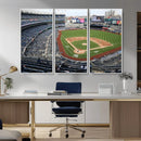New York Yankees Baseball Team Print - Yankee Stadium Wall