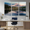 Bear Lake Reflection at Rocky Mountain National Park Wall by MyGreatCanvas | Canvas Wall Art Prints | Photo Prints & Wall Decor