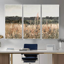 Rustic Field Landscape Wall Art Print, Giclee Canvas Wall