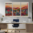 Framed Yayoi Kusama 1986 Wall Art Print – Japanese Wall Art by MyGreatCanvas | Canvas Wall Art Prints | Photo Prints & Wall Decor