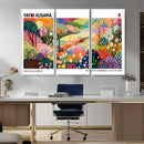 Framed Yayoi Kusama 1986 Wall Art Print – Japanese Wall Art
