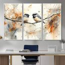 Beautiful Birds Wall Art – Framed Watercolor Branch Canvas by MyGreatCanvas | Canvas Wall Art Prints | Photo Prints & Wall Decor