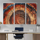 Abstract Tree Ring Art, Colorful Tree Ring Wall Decor, by MyGreatCanvas | Canvas Wall Art Prints | Photo Prints & Wall Decor