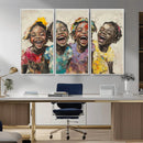 Shai Yossef style Joyful Childhood Canvas Wall Art - by MyGreatCanvas | Canvas Wall Art Prints | Photo Prints & Wall Decor