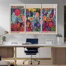 Yayoi Kusama Wall Art Canvas Print, Abstract Art, Large