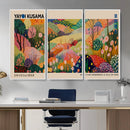 Yayoi Kusama Japanese Art Canvas Print, Abstract Art, Large