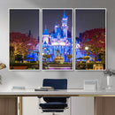 Disney Castle Wall Art Canvas Print – Magical Fairytale