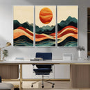 Mountain Triptych Wall Art Canvas Print – Western Nature by MyGreatCanvas | Canvas Wall Art Prints | Photo Prints & Wall Decor