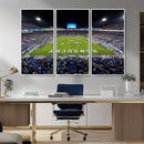 Kroger Field Canvas Wall Art - Kentucky Stadium Wall Art