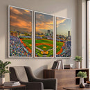 Chicago Wrigley Field Wall Art Canvas Print – Iconic