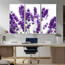 Lavender Flower Wall Art Canvas Print by MyGreatCanvas | Canvas Wall Art Prints | Photo Prints & Wall Decor